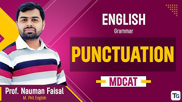 English | Grammar | Punctuation | MDCAT