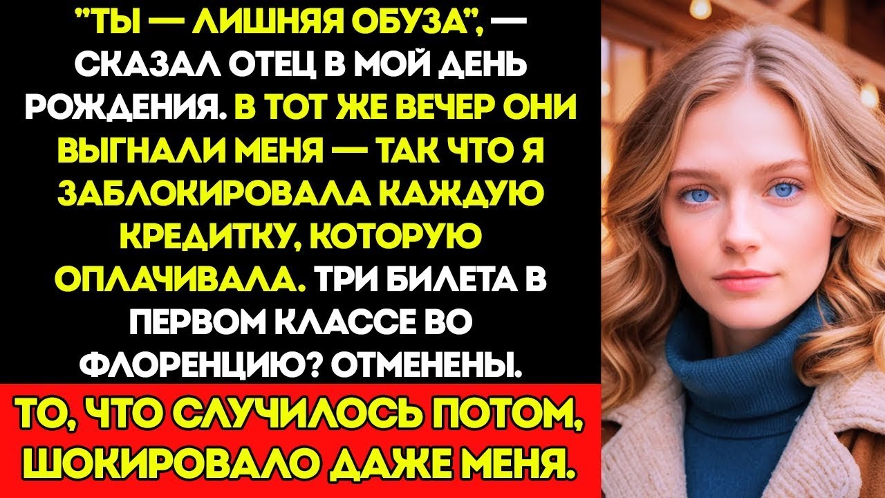 Отец назвал меня ОБУЗОЙ и ВЫГНАЛ — тогда я ОТМЕНИЛ их поездку за $18 000