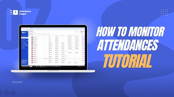 How to Monitor Employee Attendance | Attendance Keeper Tutorial