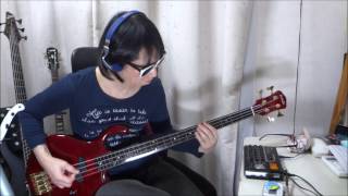 R.I.P. Mick Karn -- Fall in love with me / Japan (Bass Cover)
