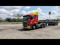 SCANIA G 410,,lepak di RNR temerloh sunyi sepi sorg2 dri.. PKP covid 19..