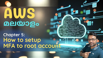 How to setup MFA to Root user - AWS Cloud programming Tutorial for Beginners in മലയാളം