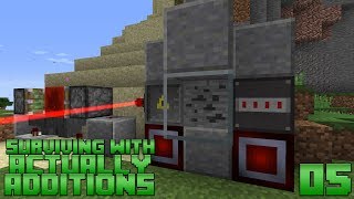 Surviving With Actually Additions :: E05  Lens Of The Miner Automation