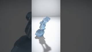 Mysterious Shadowy Figure - AI Rigged 3D Character
