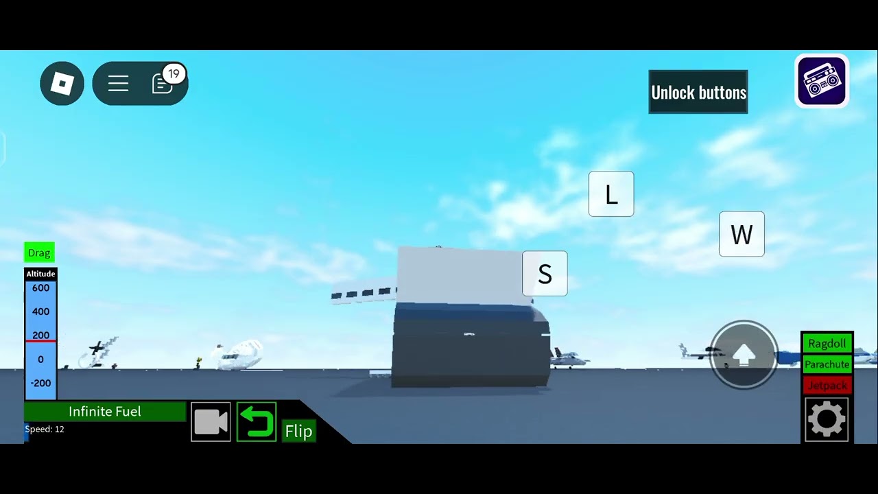hovercraft plane crazy - YouTube