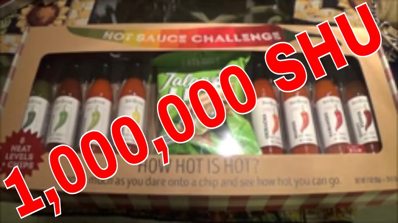 8 Levels Of Heat Hot Sauce Challenge 1,000,000 SHU YouTube