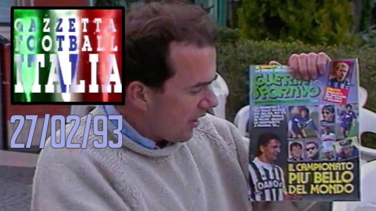 ALL the GOALS & Retro News 27th Feb 1993 FULL Highlights | Gazzetta Football Italia Rewind