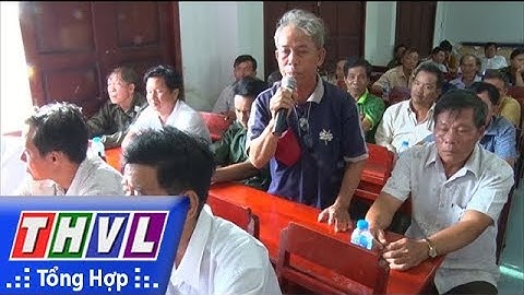 THVL | Công an lắng nghe ý kiến nhân dân