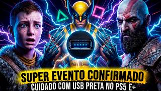 CUIDADO COM A USB PRETA no PS5! SONY na SUMMER GAME FEST 2026! RETRO de PS3 no PS5 e MAIS!
