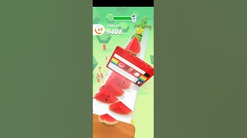 perfect slice video 🍋🍉 #shortsfeed #perfectslice #games #fruit