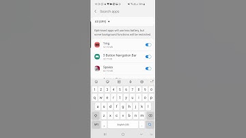 Disable battery optimisation on samsung