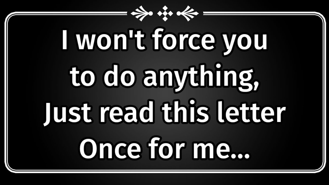 DM to DF ️ Love Letters 💌💕 // I won't force you to do anything, Just ...