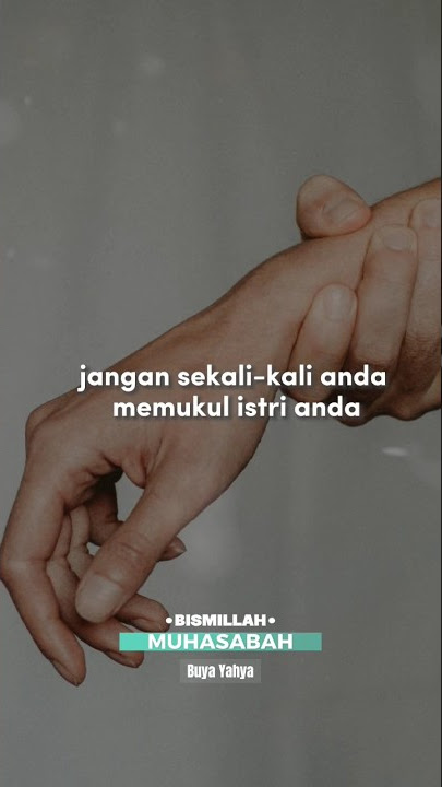 Suami Yang Suka Memukul Istri #cermahagama #buyayahyamenjawab #ceramah