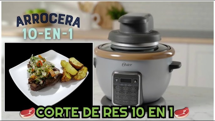 Cómo iniciar la Arrocera 10-en-1 con Freidora de Aire Oster® CKSTRCAF22? 