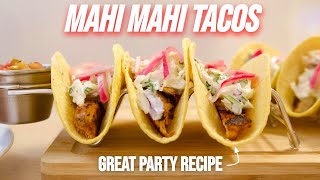 How to Make AMAZING Fish Tacos Recipe | Mahi Mahi Tacos by What's for Dinner? 82 views 2 days ago 2 minutes, 57 seconds