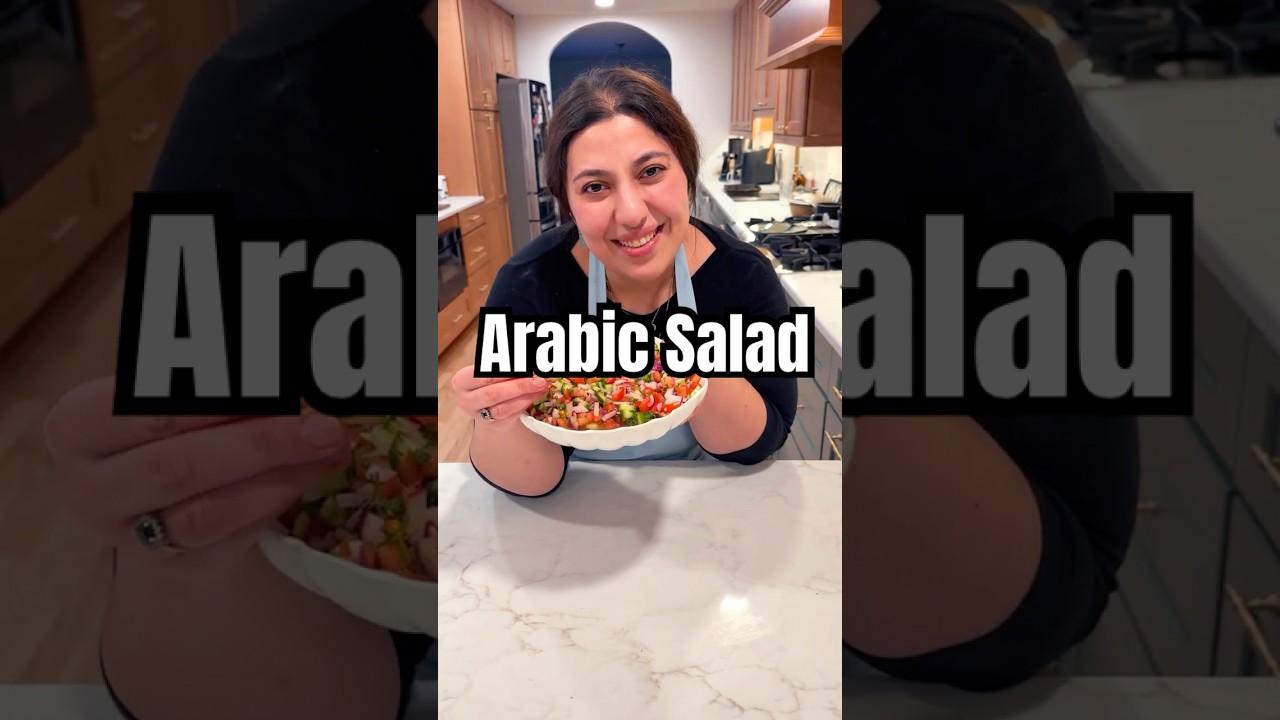 Arabic Salad in 10 Minutes Fresh & Easy
