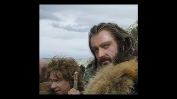 Bilbo & Thorin #edit #thehobbit #bilbobaggins #thorinoakenshield