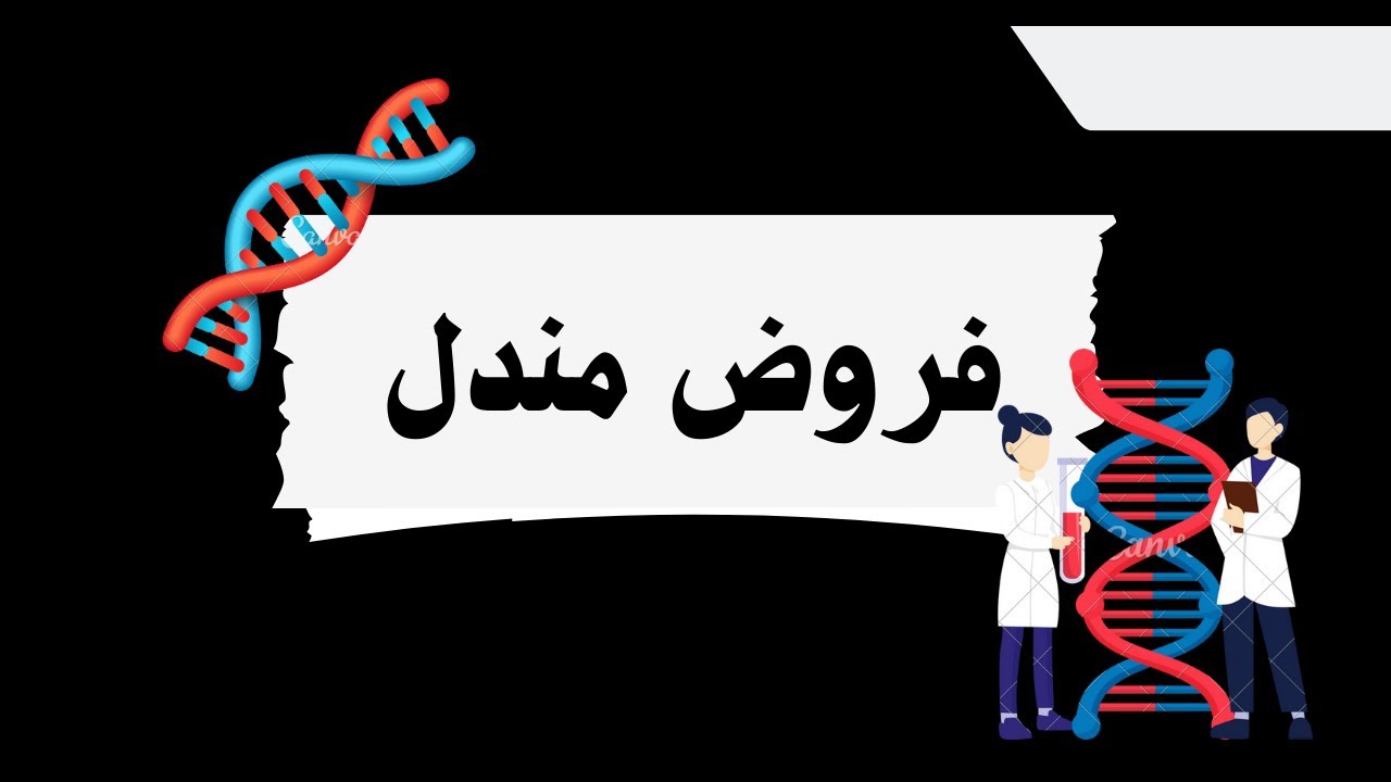 فروض مندل| الوراثة | احياء ثالث ثانوي