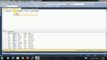SQL Server tutorial: Select query demo | Column Alias use