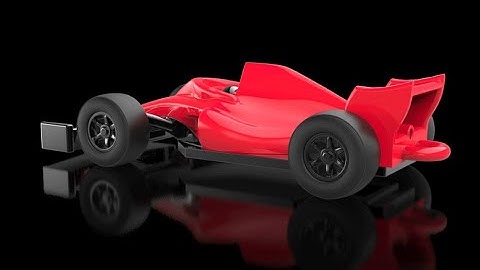 Formula Racer keychain - Metalmorphose