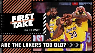 Are the Lakers too old? First Take debates