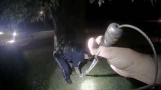 Kalamazoo police officers catch alligator in city limits