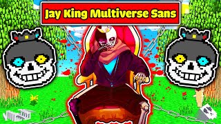 JAYGRAY CHẾ TẠO THÀNH CÔNG BỘ GIÁP KING MULTIVERSE SANS CỰC NGẦU TRONG MINECRAFT*JAY SANS VUA VŨ TRỤ