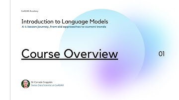 Introduction to Language Models - Course Overview