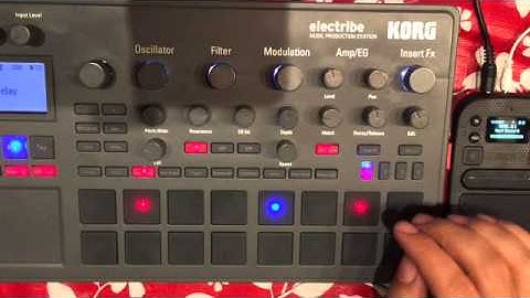 jamtrack for guitar with electribe 2