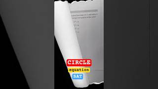 SAT Geometry: Equation of a Circle Explained