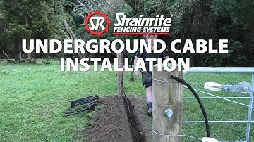 Strainrite | Underground Cable Installation