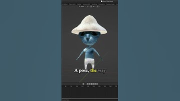 T pose for FBX theory: backwards arms issue w/ Mixamo in Blender - Smurf Cat meme- 3d game character