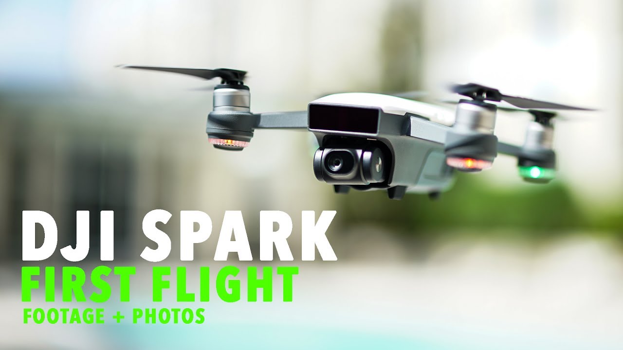 DJI SPARK FIRST FLIGHT!!! - YouTube