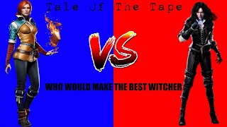 I Had Triss And Yennefer Fight Monsters To See Who Is The Better Witcher