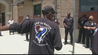 'We feel their pain' traveling police memorial honors fallen SPD  Sgt. Kelvin Ansari