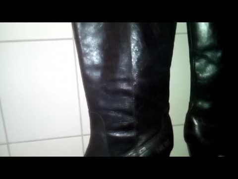 Request from stifal Heating up nice black boots pt1