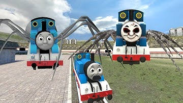 Building a Thomas Train Chased By Thomas Train  Army in Garry