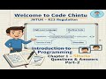 JNTUK R23  C Programming UNIT 1 Part 2  Programming Languages &amp; Translators  5 Marks Q&amp;A  Telugu