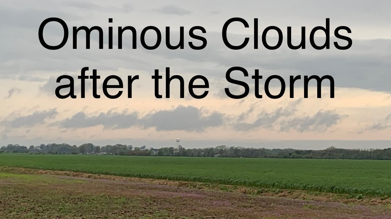 vlogs in spanish Ominous Clouds after the storm