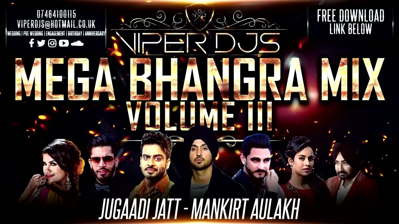 Mega Bhangra Mix Volume 3 | Viper DJs | Kiran Rai | 2017 Latest Bhangra Mix