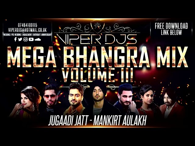 Mega Bhangra Mix Volume 3 | Viper DJs | Kiran Rai | 2017 Latest Bhangra Mix class=