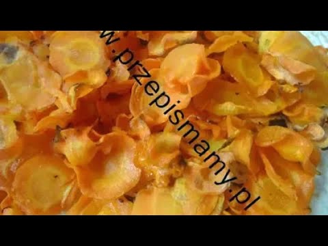 Wideo: Jak Zrobić Chipsy Marchewkowe W Piekarniku