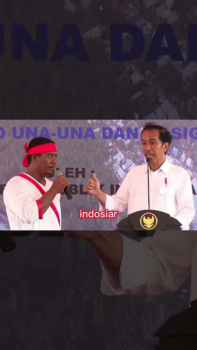 MOMENT LUCU PRESIDEN JOKOWI TANYA NAMA NAMA IKAN DENGAN NELAYAN
