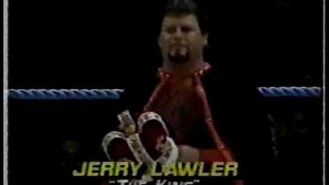 Jerry The King Lawler vs Kerry Von Erich