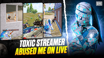 Toxic Streamer abused me on Livestream🤬💀 | Zodd vs Streamer’s | 1vs4 Clutches🔥