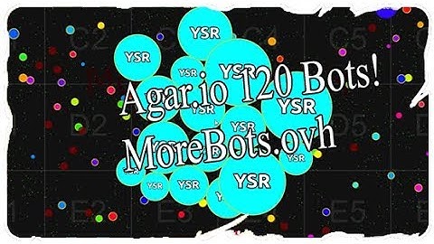 AGAR.IO | 120 BOTS IN 2019??! | MOREBOTS.OVH
