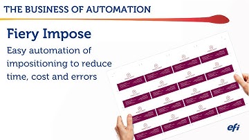 The Business of Automation: Calculate the value of efficient imposition