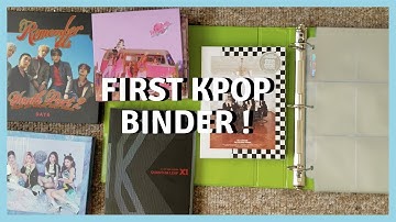 Setting up my very FIRST KPOP PHOTOCARD BINDER (+chit-chat : Jessi noticed me! & fav k-ytbers)