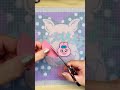 画用紙制作:おぱんちゅウサギ #ハンドメイド #ペーパークラフト #画用紙制作#保育士#作業