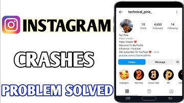 Instagram Crashes Problem // Instagram Keeps Stopping Problem